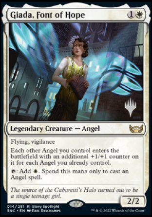 Giada, Font of Hope (Promo Pack) [Streets of New Capenna Promos] | RetroPlay Games