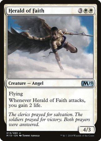 Herald of Faith [Core Set 2019] | RetroPlay Games
