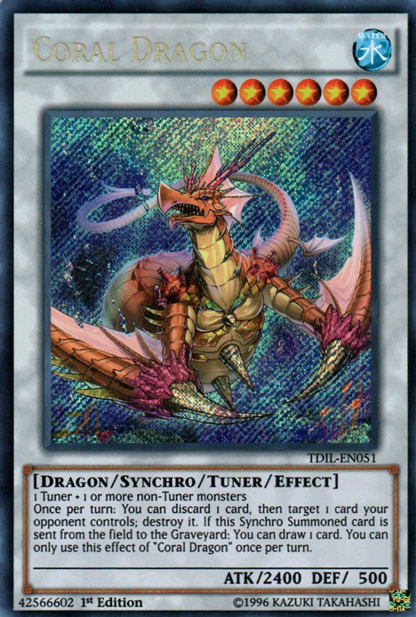 Coral Dragon [TDIL-EN051] Secret Rare | RetroPlay Games