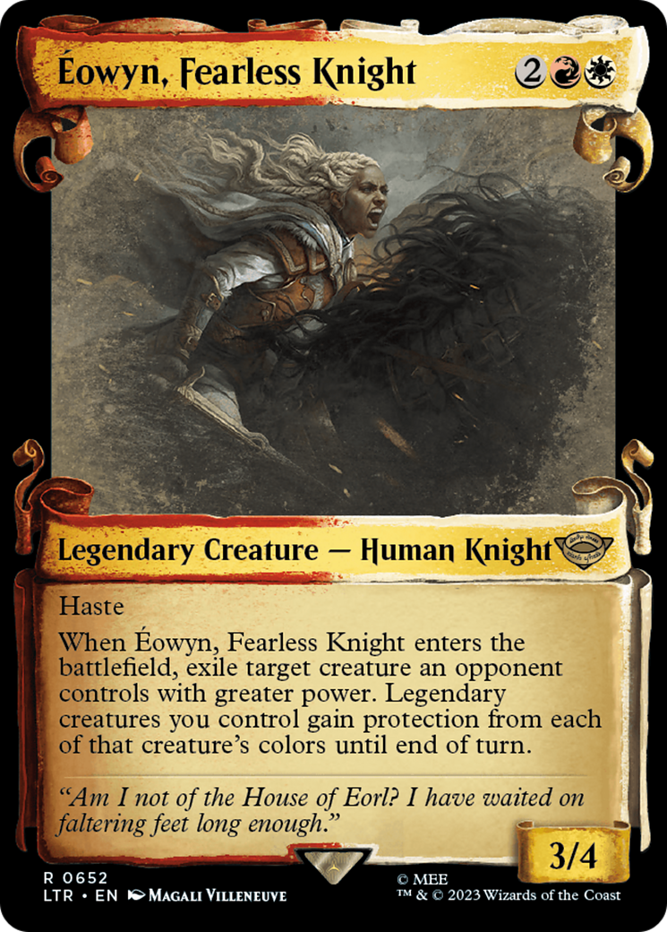 Eowyn, Fearless Knight [The Lord of the Rings: Tales of Middle-Earth Showcase Scrolls] | RetroPlay Games