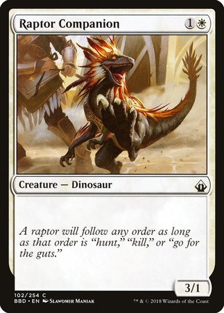 Raptor Companion [Battlebond] | RetroPlay Games