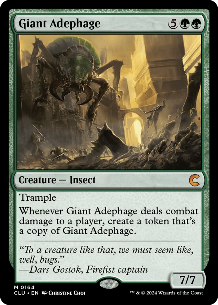 Giant Adephage [Ravnica: Clue Edition] | RetroPlay Games