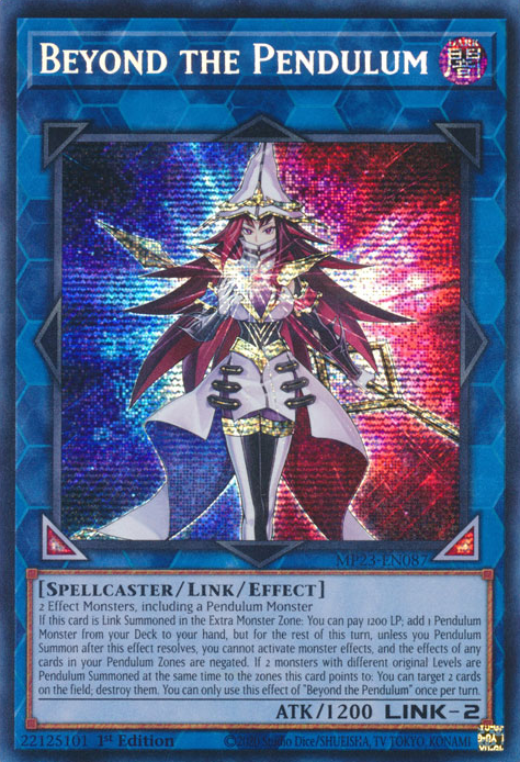 Beyond the Pendulum [MP23-EN087] Prismatic Secret Rare | RetroPlay Games