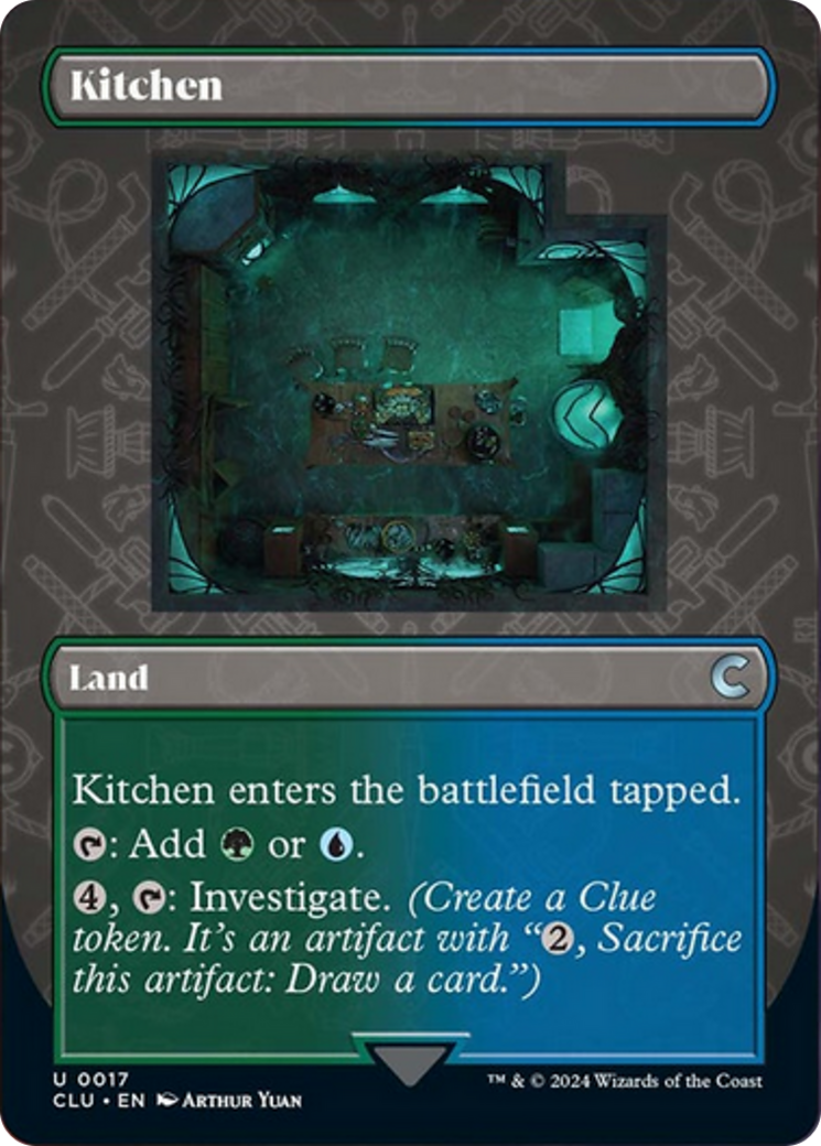 Kitchen (Borderless) [Ravnica: Clue Edition] | RetroPlay Games