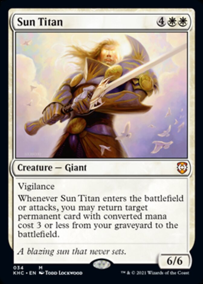 Sun Titan [Kaldheim Commander] | RetroPlay Games