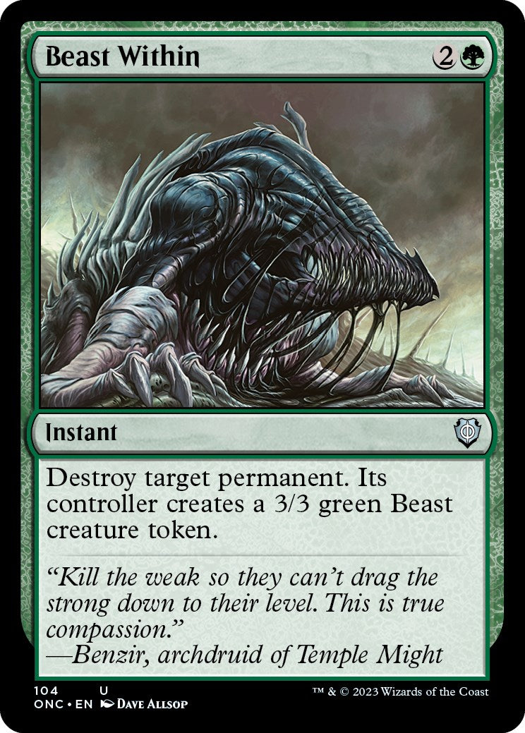 Beast Within [Phyrexia: All Will Be One Commander] | RetroPlay Games