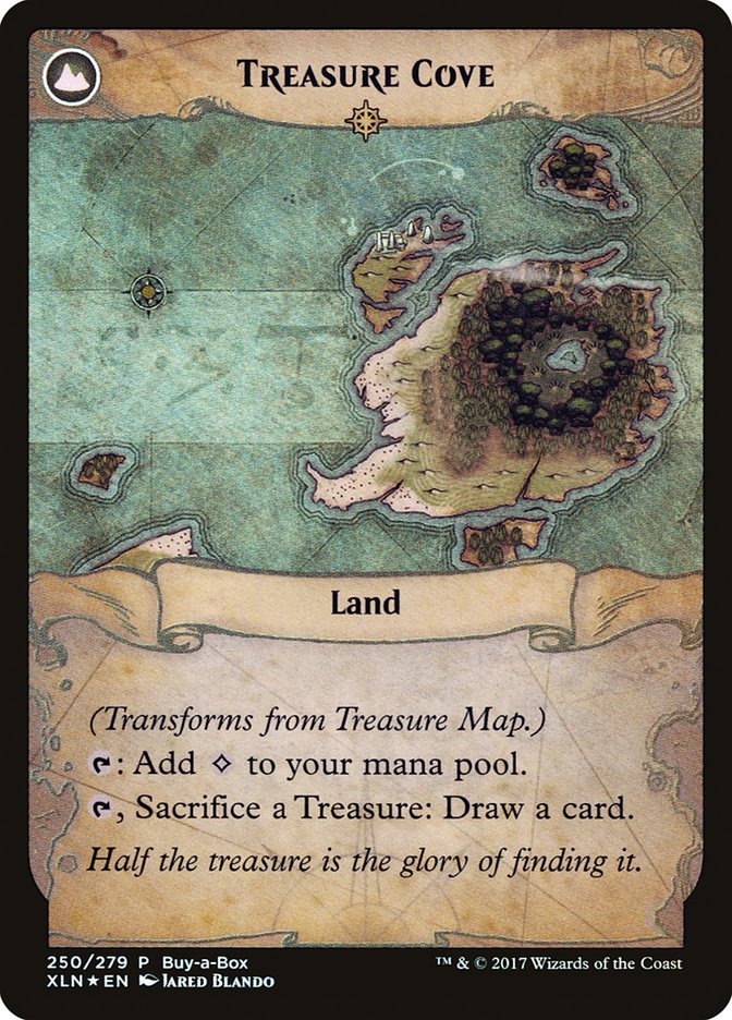 Treasure Map // Treasure Cove (Buy-A-Box) [Ixalan Treasure Chest] | RetroPlay Games