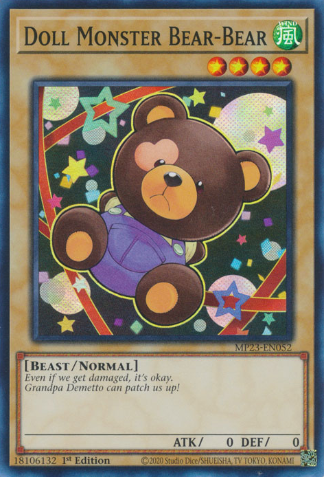 Doll Monster Bear-Bear [MP23-EN052] Super Rare | RetroPlay Games