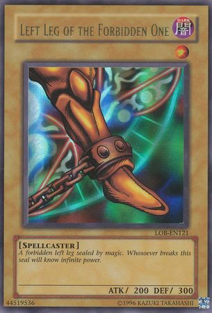 Left Leg of the Forbidden One [LOB-EN121] Ultra Rare | RetroPlay Games