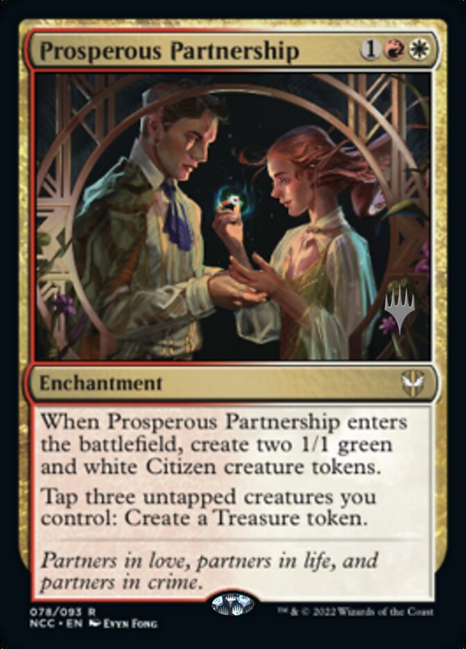 Prosperous Partnership (Promo Pack) [Streets of New Capenna Commander Promos] | RetroPlay Games