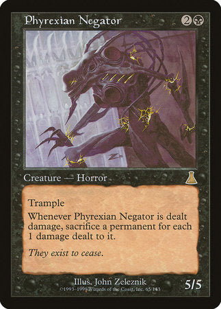 Phyrexian Negator [Urza's Destiny] | RetroPlay Games