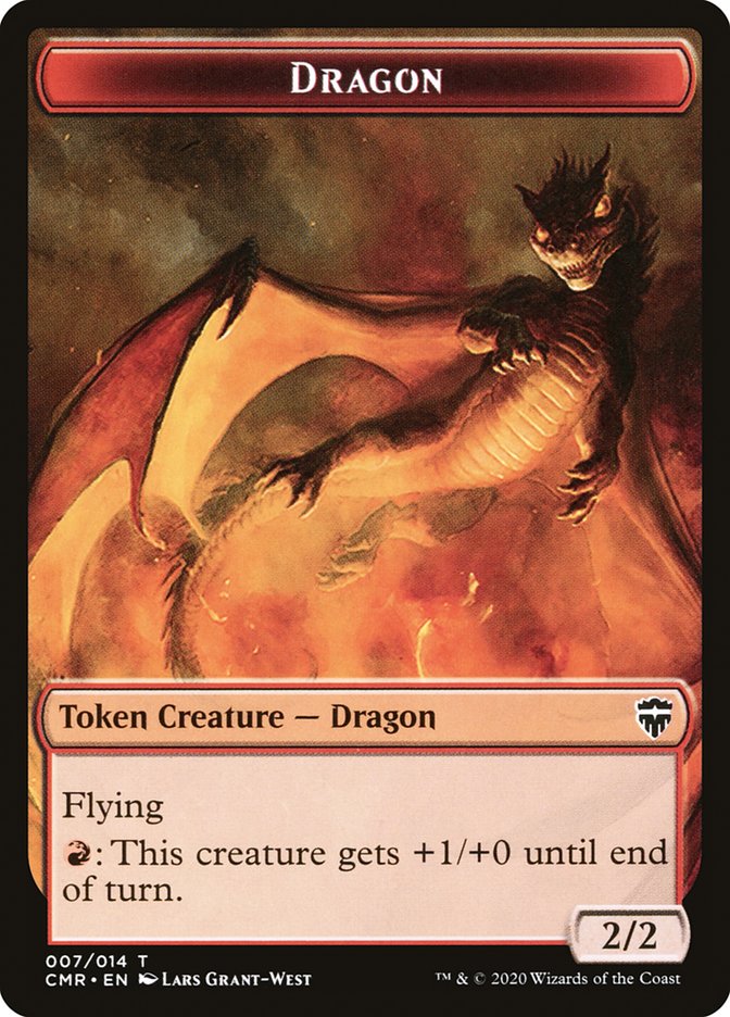 Dragon Token [Commander Legends Tokens] | RetroPlay Games