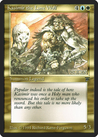 Kasimir the Lone Wolf [Legends] | RetroPlay Games