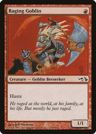 Raging Goblin [Duel Decks: Elves vs. Goblins] | RetroPlay Games