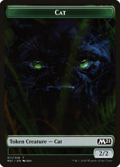 Beast // Cat (011) Double-sided Token [Core Set 2021 Tokens] | RetroPlay Games