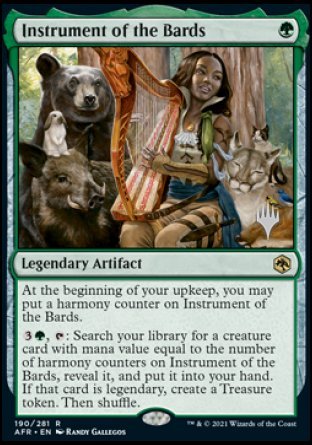 Instrument of the Bards (Promo Pack) [Dungeons & Dragons: Adventures in the Forgotten Realms Promos] | RetroPlay Games