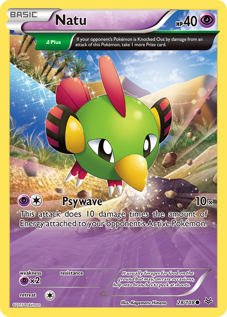 Natu (28/108) [XY: Roaring Skies] | RetroPlay Games