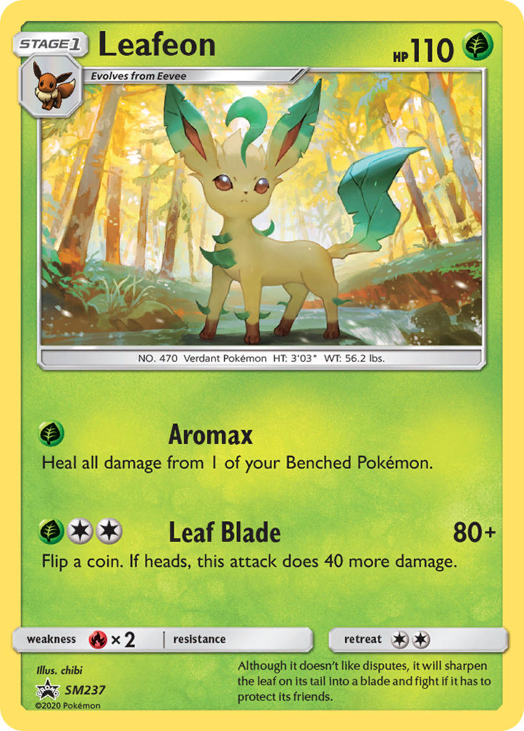 Leafeon (SM237) [Sun & Moon: Black Star Promos] | RetroPlay Games