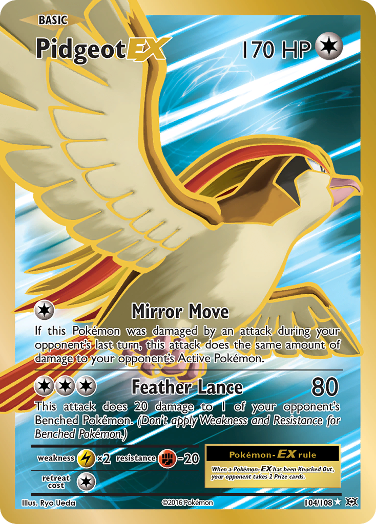 Pidgeot EX (104/108) [XY: Evolutions] | RetroPlay Games