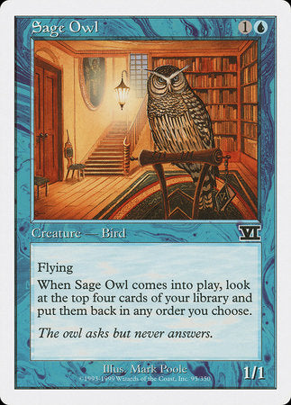 Sage Owl [Classic Sixth Edition] | RetroPlay Games