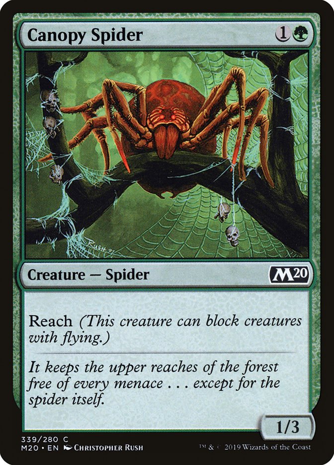Canopy Spider [Core Set 2020] | RetroPlay Games