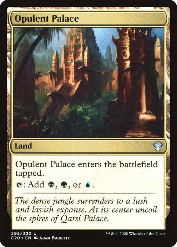Opulent Palace [Commander 2020] | RetroPlay Games