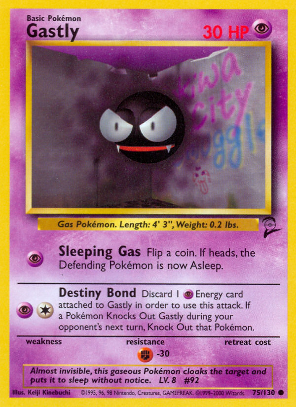 Gastly (75/130) [Base Set 2] | RetroPlay Games