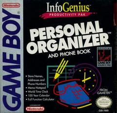 Personal Organizer & Phone Book - GameBoy | RetroPlay Games