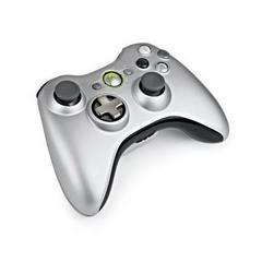 Silver Xbox 360 Wireless Controller - Xbox 360 | RetroPlay Games