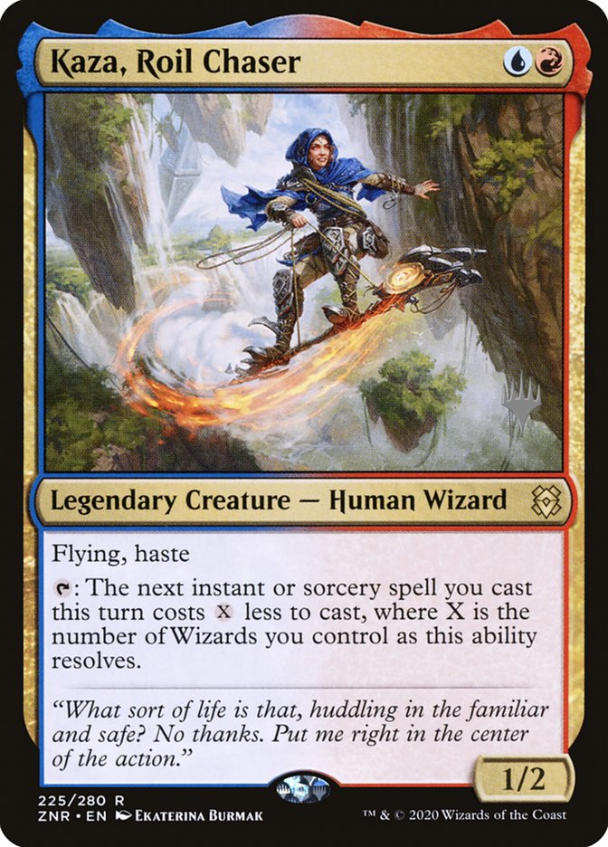 Kaza, Roil Chaser (Promo Pack) [Zendikar Rising Promos] | RetroPlay Games