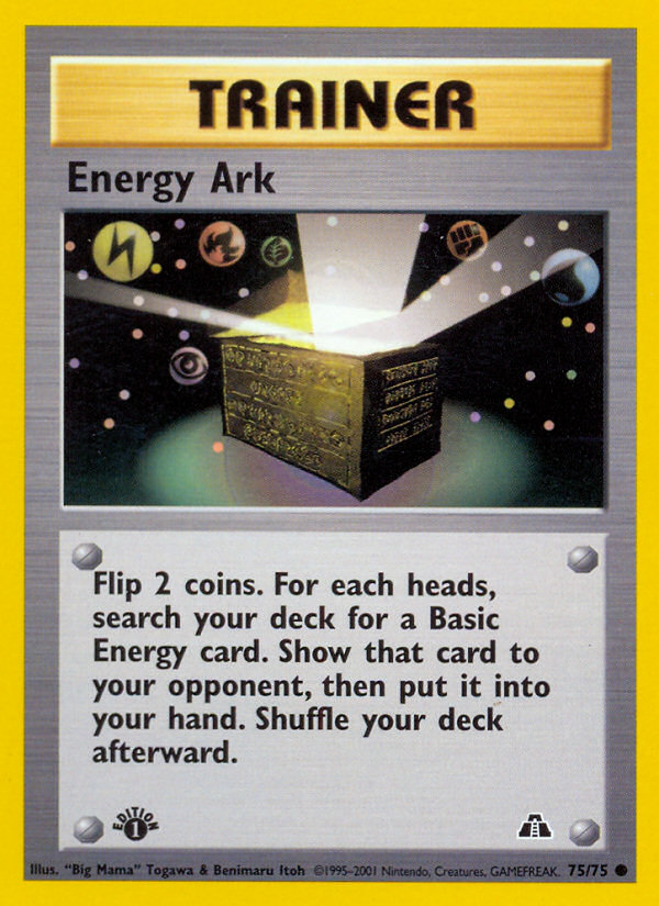 Energy Ark (75/75) [Neo Discovery 1st Edition] | RetroPlay Games
