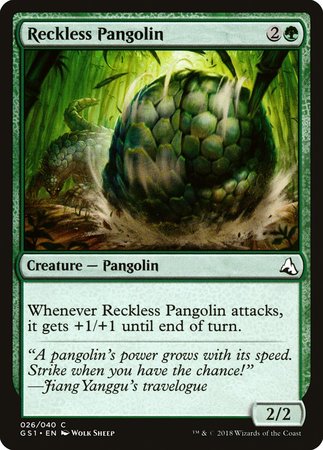 Reckless Pangolin [Global Series Jiang Yanggu & Mu Yanling] | RetroPlay Games