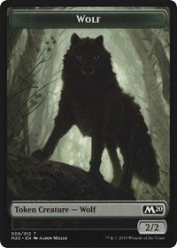 Zombie // Wolf Double-Sided Token [Game Night 2019 Tokens] | RetroPlay Games