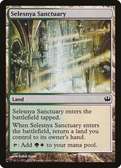 Selesnya Sanctuary [Duel Decks: Knights vs. Dragons] | RetroPlay Games