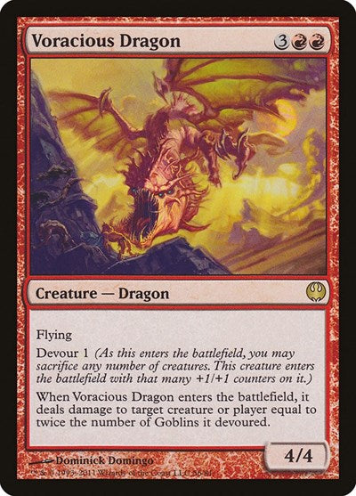 Voracious Dragon [Duel Decks: Knights vs. Dragons] | RetroPlay Games