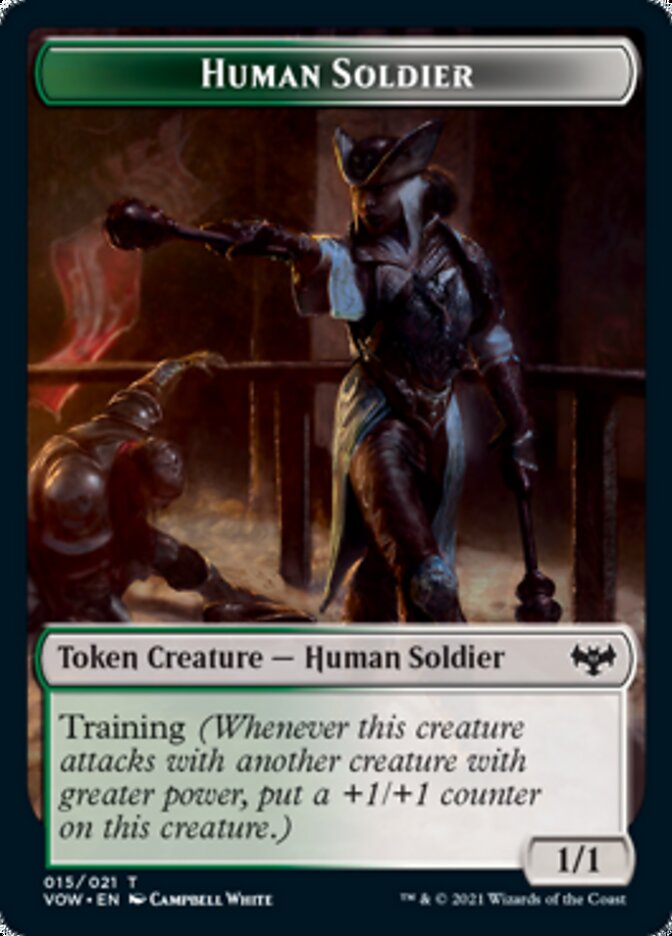 Human Soldier Token [Innistrad: Crimson Vow Tokens] | RetroPlay Games