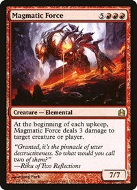 Magmatic Force [Commander 2011] | RetroPlay Games