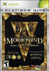 Elder Scrolls III Morrowind Platinum [Game of the Year] - Xbox | RetroPlay Games