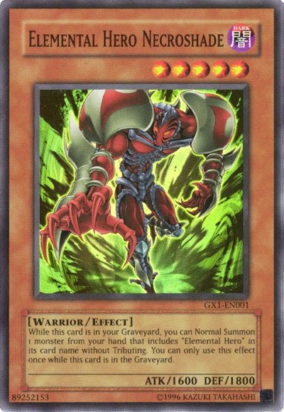 Elemental Hero Necroshade [GX1-EN001] Super Rare | RetroPlay Games