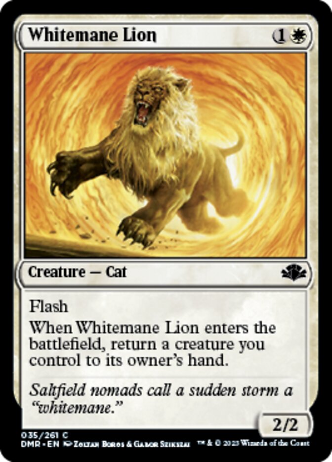 Whitemane Lion [Dominaria Remastered] | RetroPlay Games