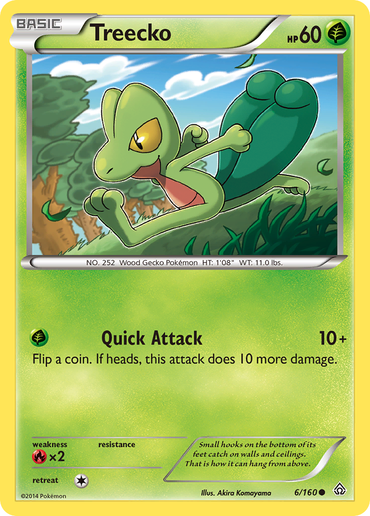 Treecko (6/160) [XY: Primal Clash] | RetroPlay Games