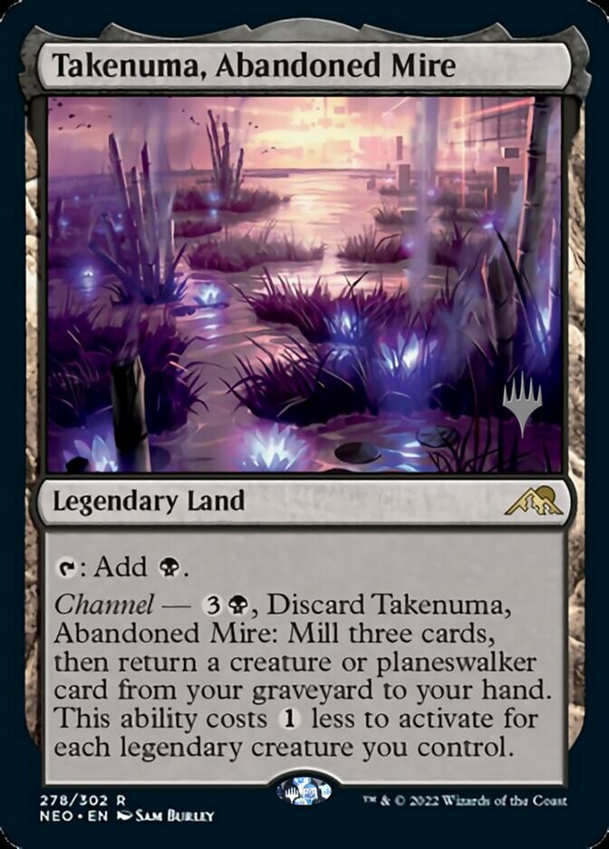 Takenuma, Abandoned Mire (Promo Pack) [Kamigawa: Neon Dynasty Promos] | RetroPlay Games