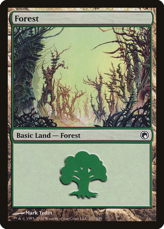 Forest (247) [Scars of Mirrodin] | RetroPlay Games