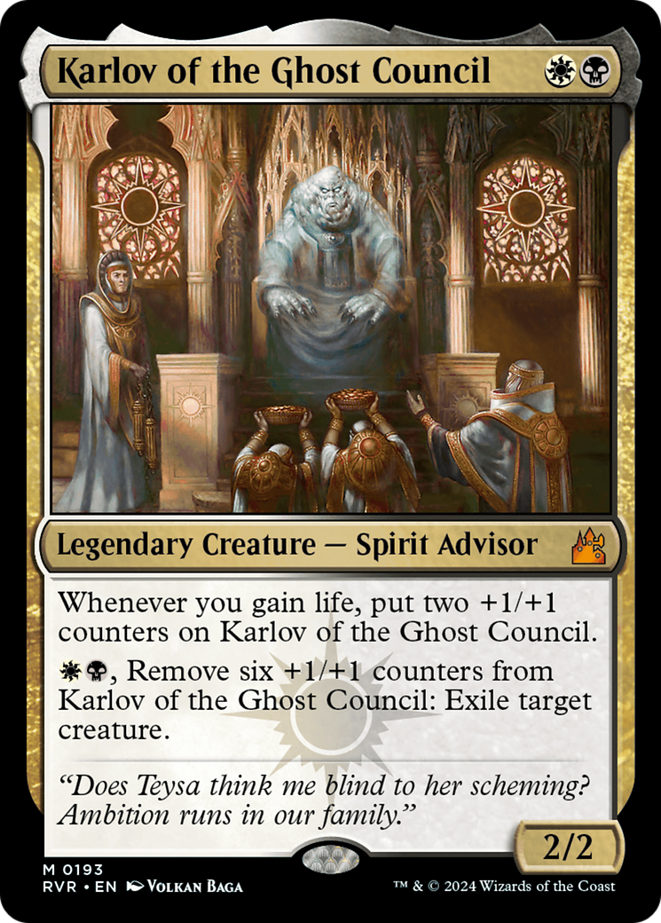 Karlov of the Ghost Council [Ravnica Remastered] | RetroPlay Games