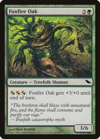 Foxfire Oak [Shadowmoor] | RetroPlay Games