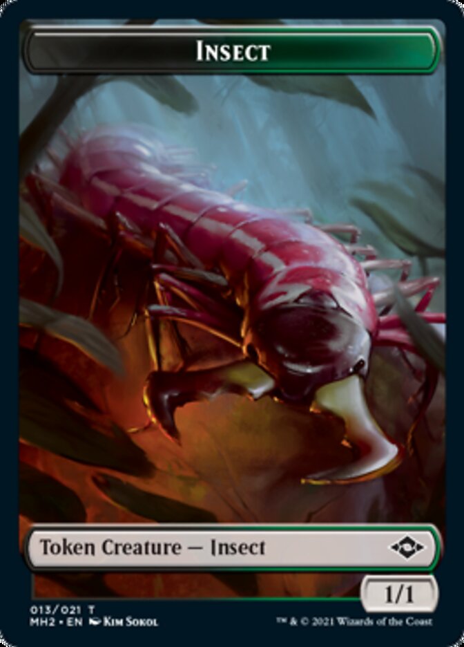 Insect Token [Modern Horizons 2 Tokens] | RetroPlay Games