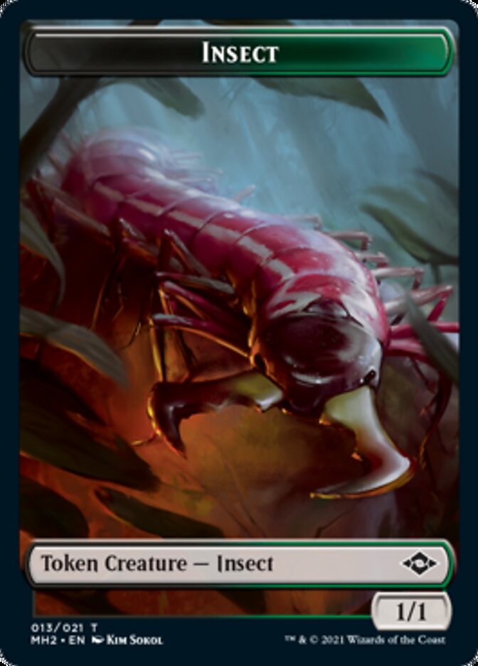 Insect Token // Treasure Token (#21) [Modern Horizons 2 Tokens] | RetroPlay Games