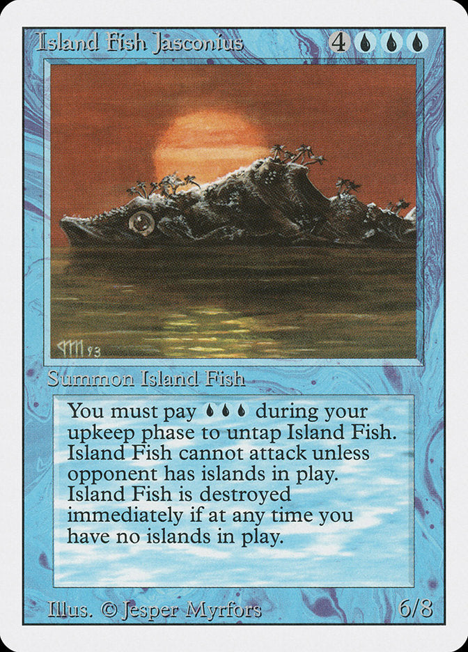 Island Fish Jasconius [Revised Edition] | RetroPlay Games