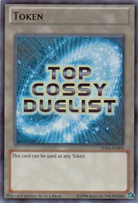 Top Ranked COSSY Duelist Token (Blue) [TKN4-EN005] Ultra Rare | RetroPlay Games