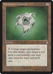 Hematite Talisman [Ice Age] | RetroPlay Games